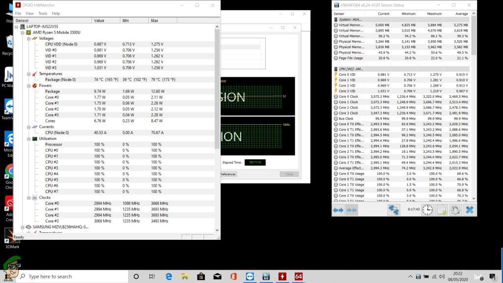Thermal Throttling Test