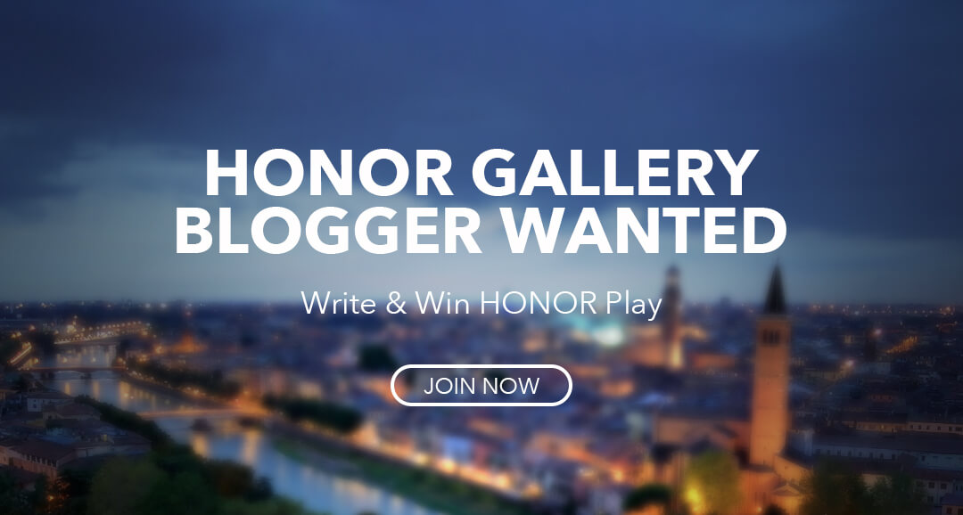 HONOR GALLERY BLOGGER WANTED