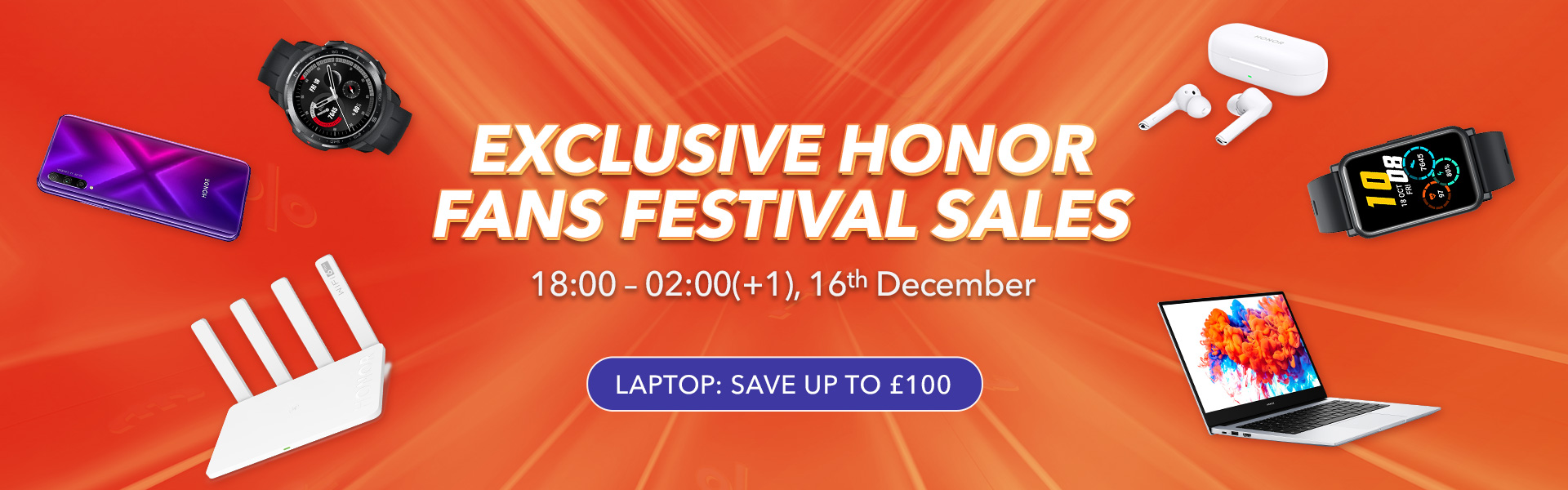 Exclusive HONOR Fans Festival Sales at HIHONOR Store
