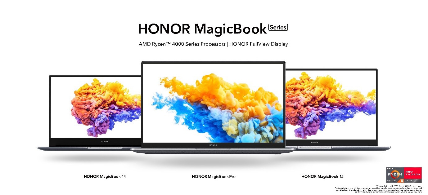 HONOR Introduces HONOR MagicBook Pro, Powered by the lasted AMD Ryzen 5 4600H Processor, with Stunning FullView Display, for More Complex Creative Productivity