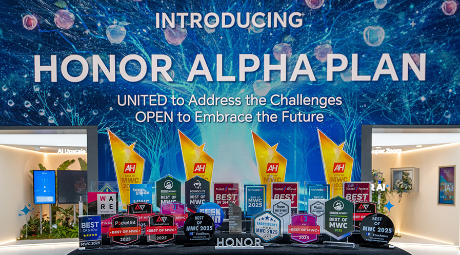HONOR Impressed MWC 2025 with the HONOR ALPHA PLAN