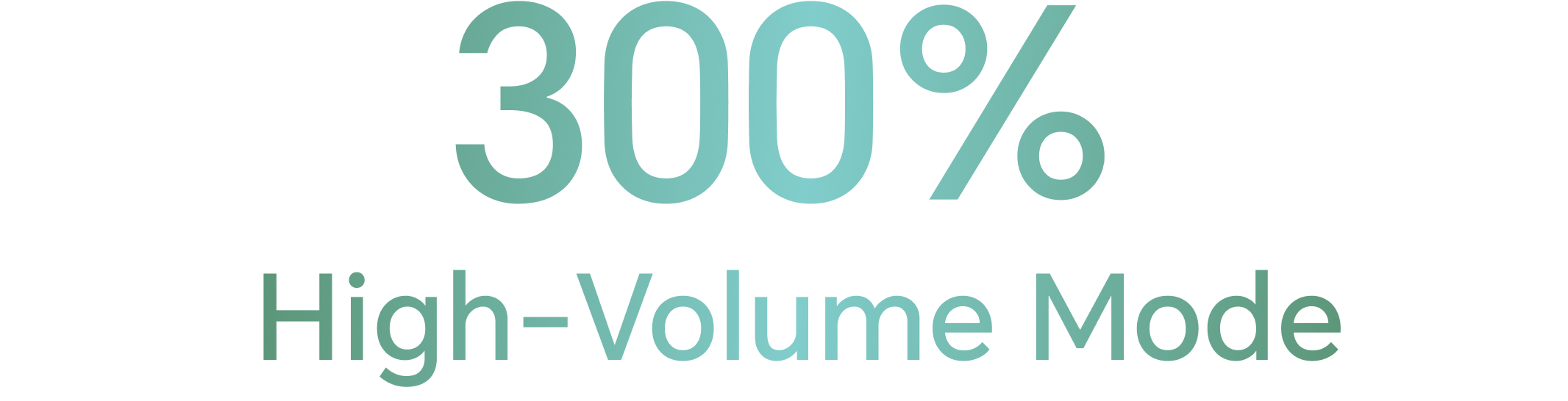300% High-Volume Mode 1