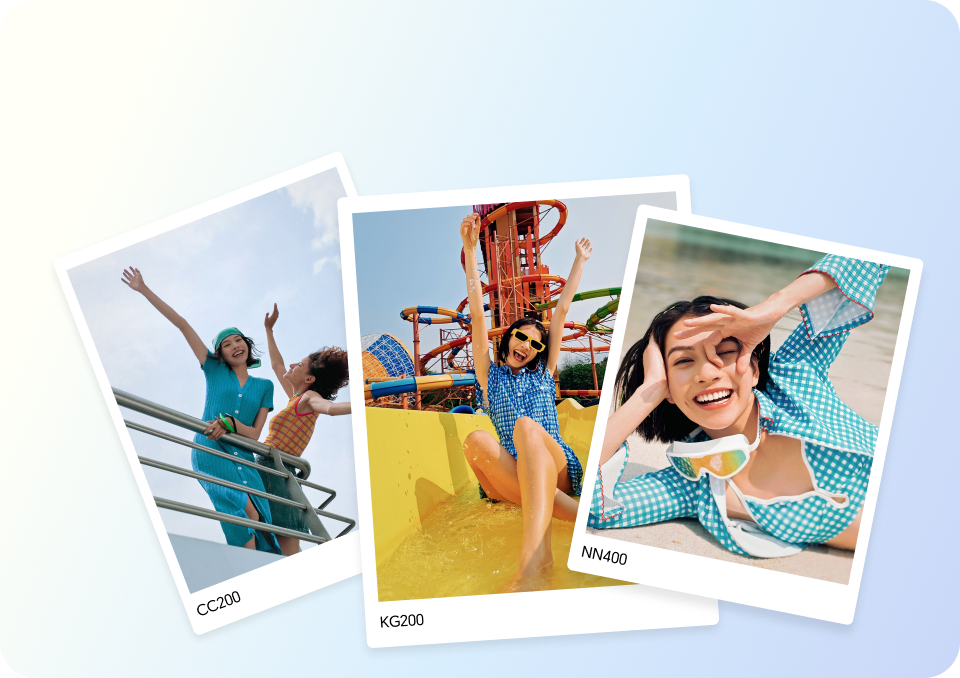 Portrait film photography