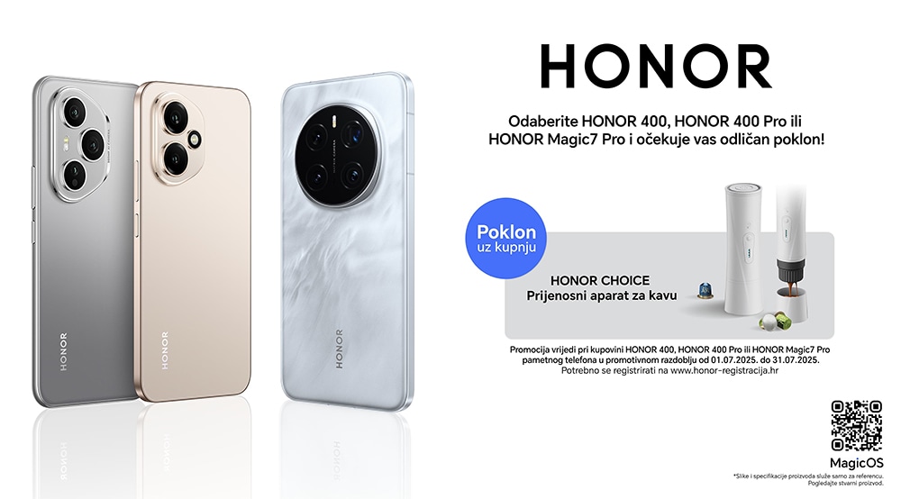 HONOR Magic7 Pro & HONOR 400 series POSEBNA PONUDA