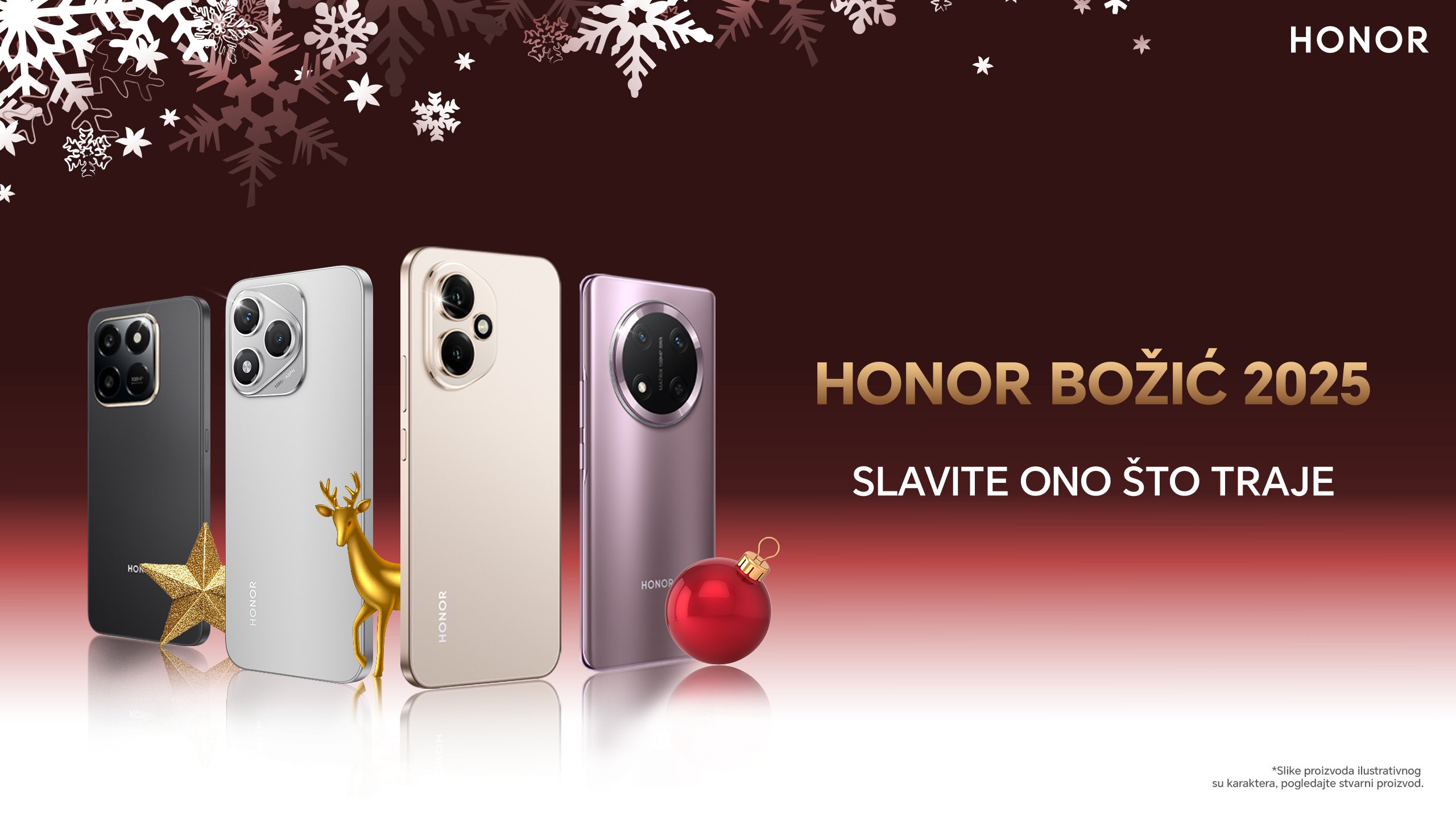 HONOR Božić 2025