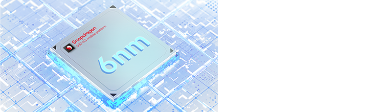 6 nm-es energiahatékony Snapdragon® 680 processzor  