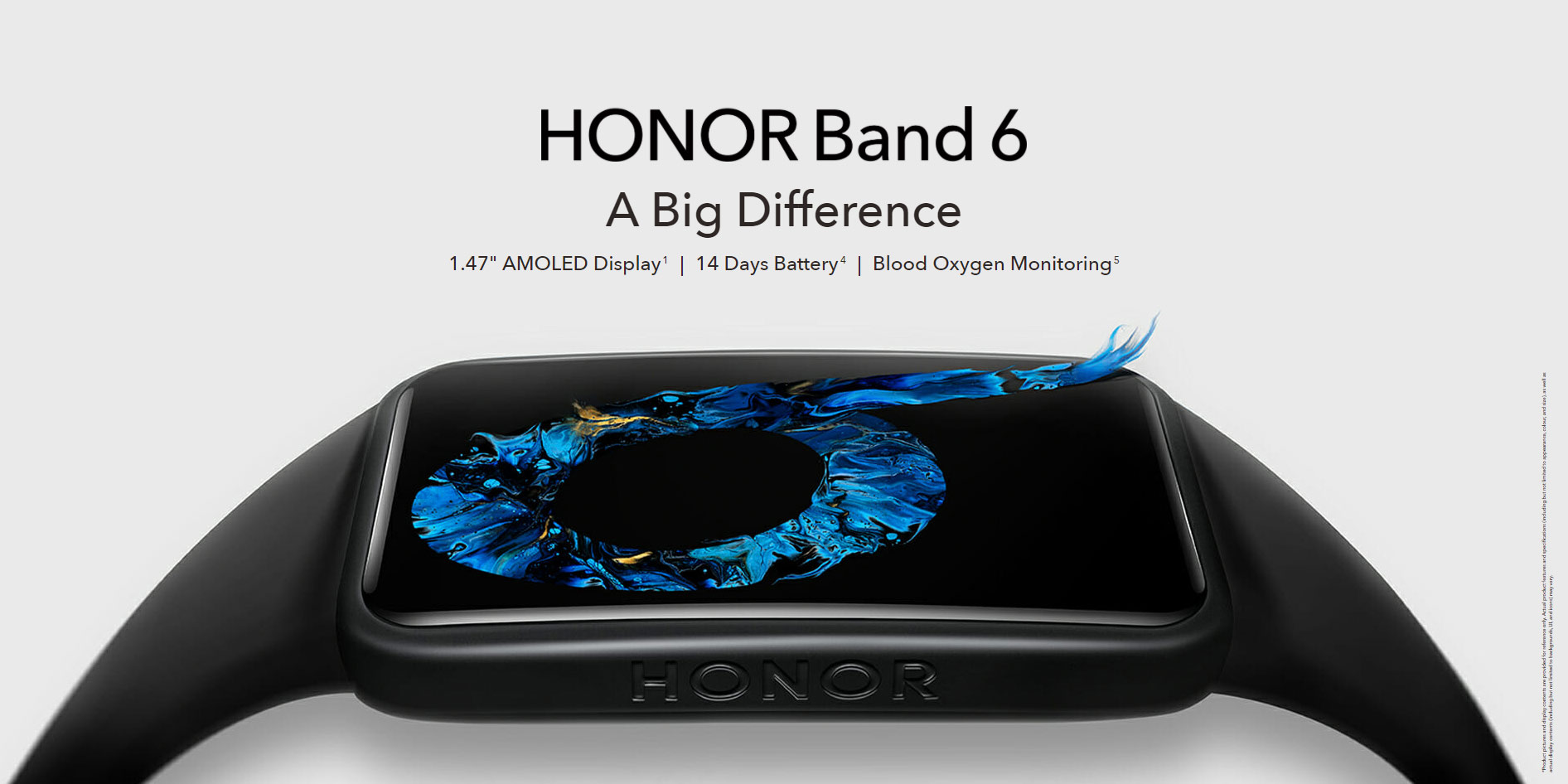 HONOR Band 6 Launches with Bigger Display and Premium Health Monitoring Features