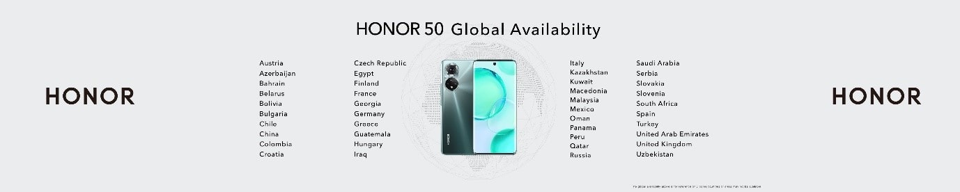 HONOR 50 series