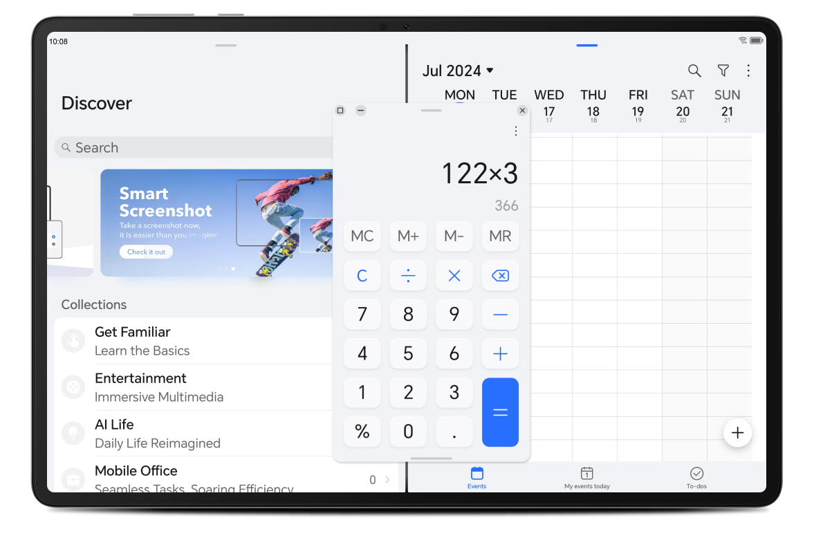 Smart Screen Split, più attività su un solo schermo