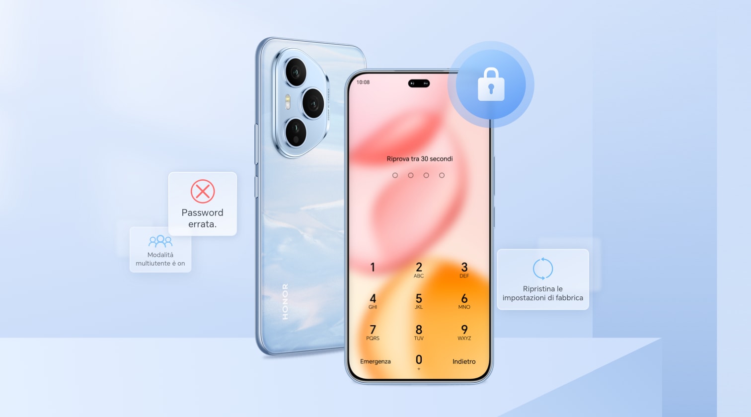 Cosa fare se si dimentica la Password schermata di blocco