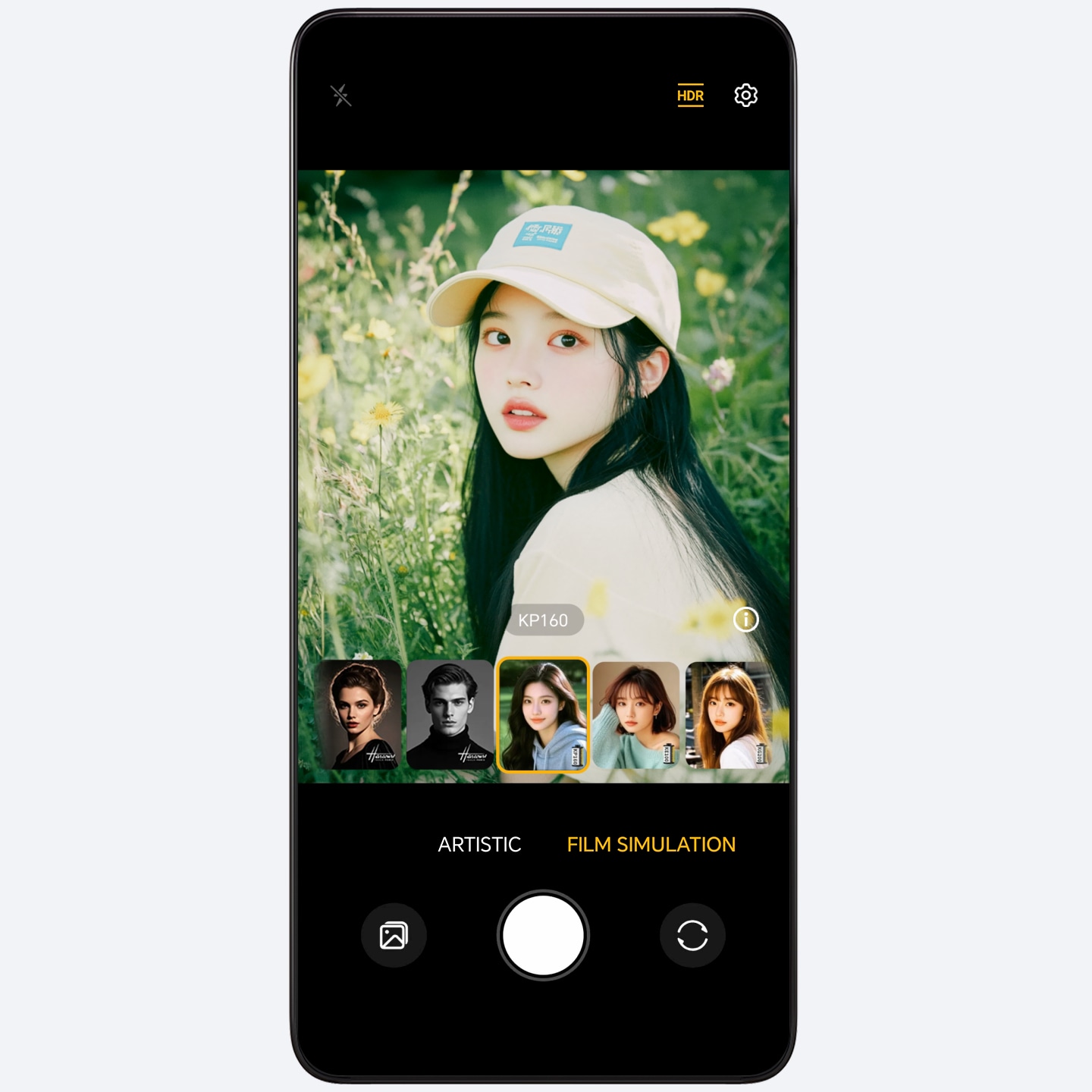 Portrait film photography, directly capturing the feeling of storytelling