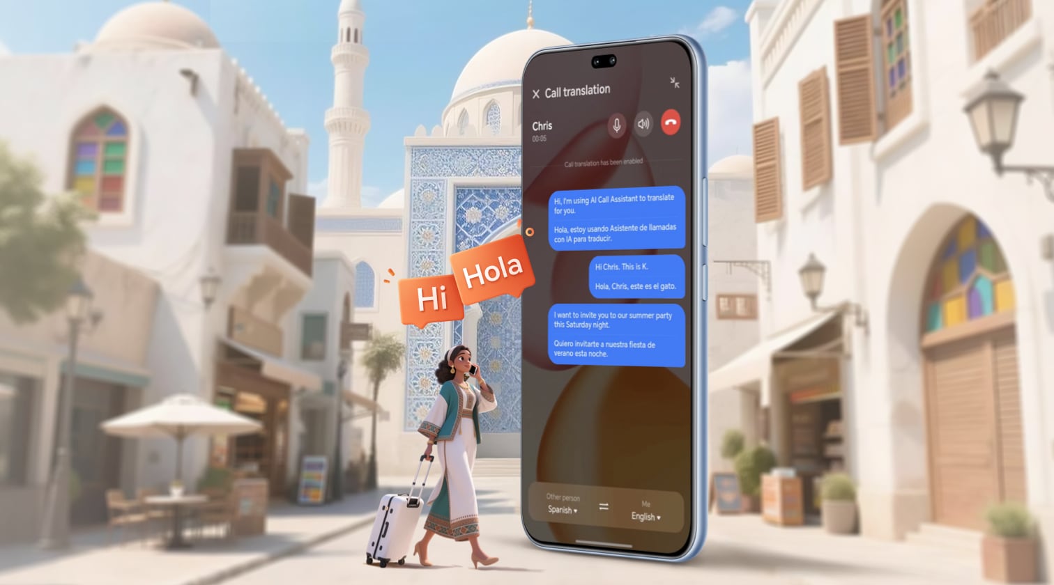 AI Call translation，Easily overcome language barriers