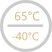 High & Low Temperature Storage Test: Stable storage from -40℃ to 65℃
