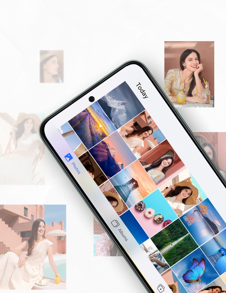 سعة تخزين هائلة تصل إلى 256 جيجابايت للاحتفاظ بذكرياتك الثمينة