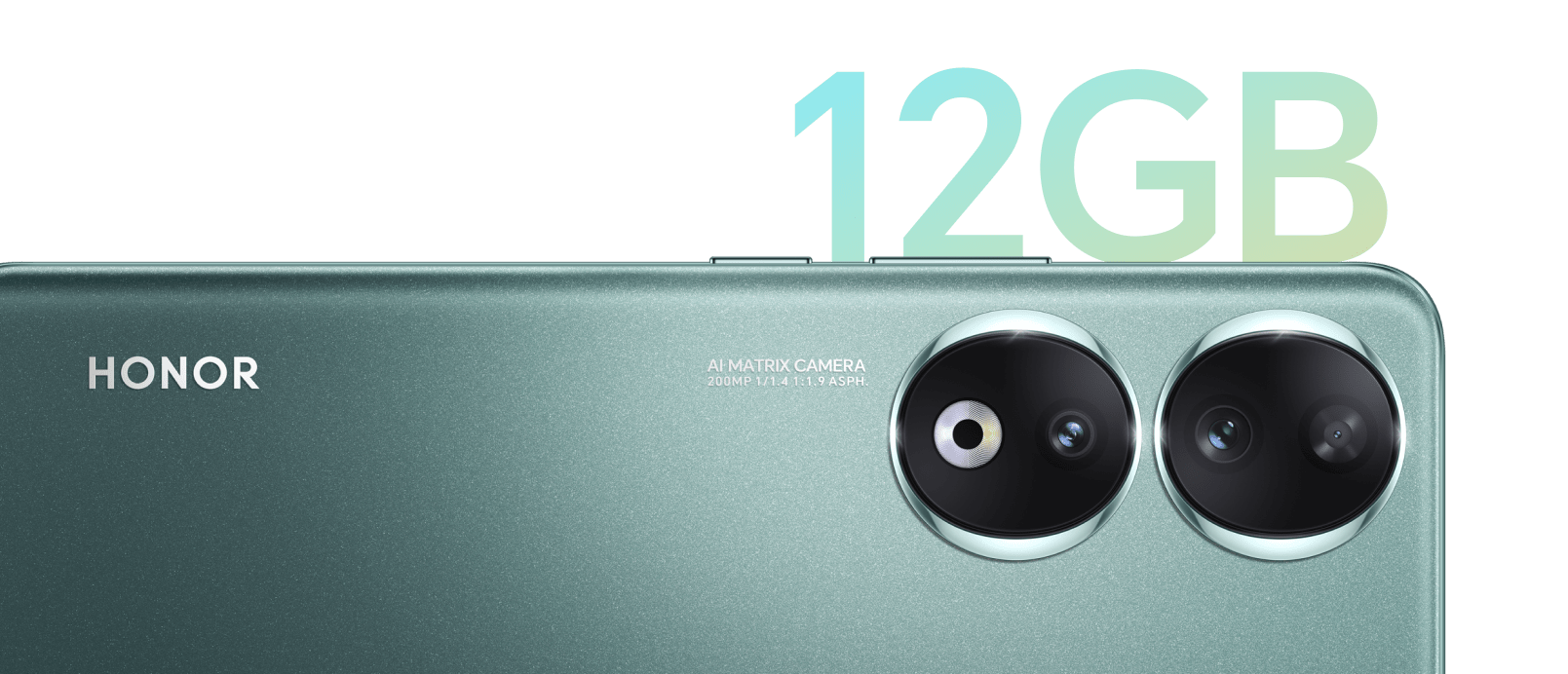 HONOR 90 Grande capacité de stockage: jusqu'à 12Go + 512Go