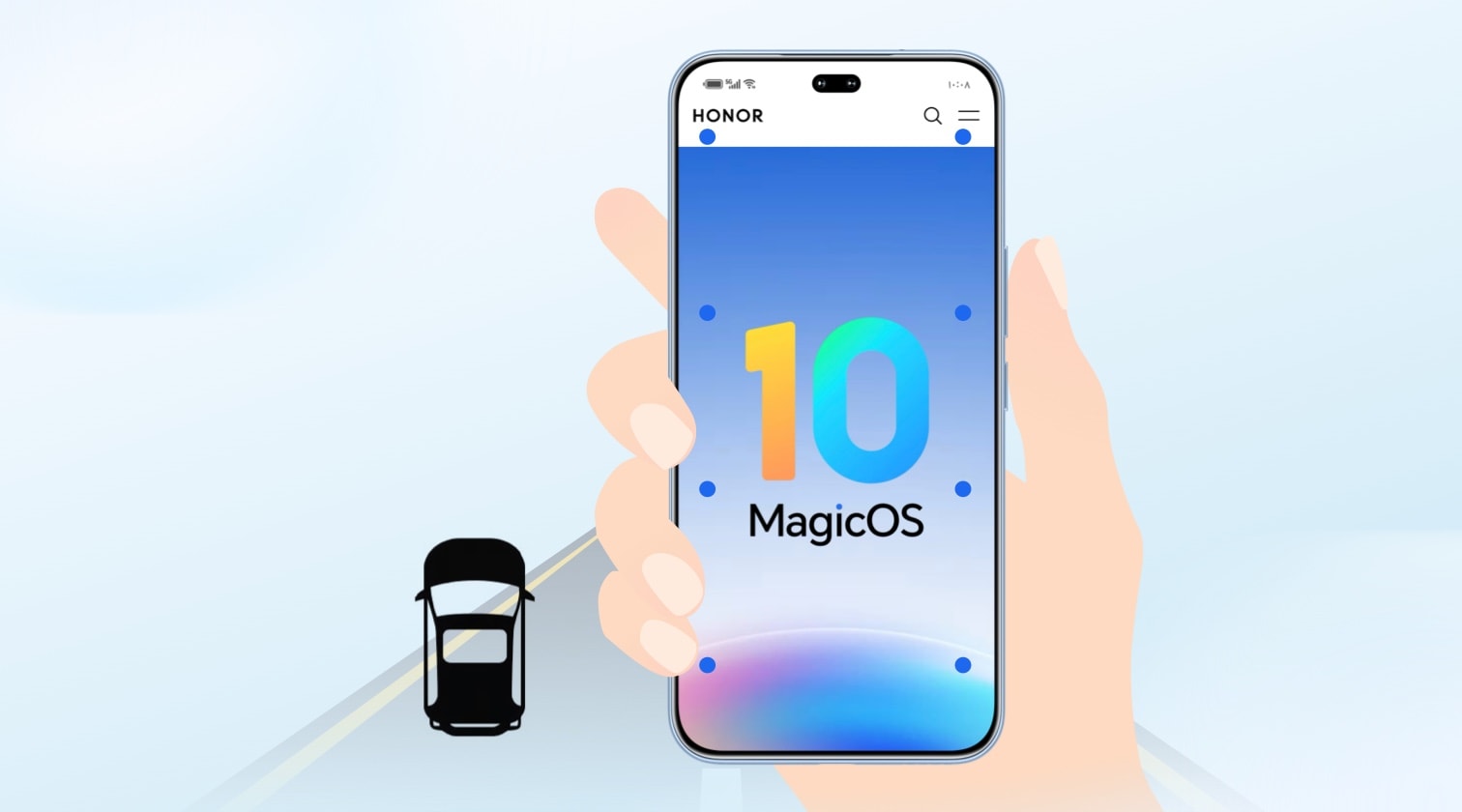 أخبار سارّة للأشخاص الذين يُصابون بدوار السيارة! ميزة Motion Sickness Relief من HONOR متاحة الآن