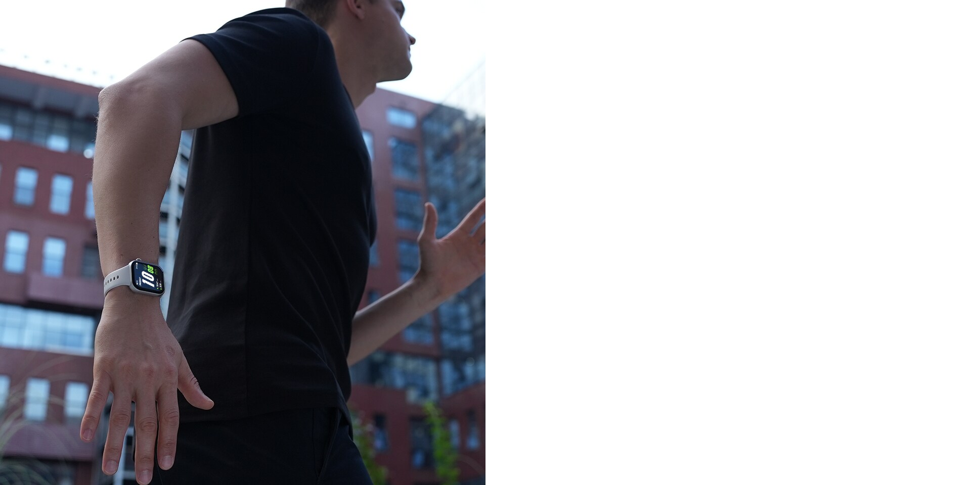 Resistente al agua 10 metros Suda con libertad durante el ejercicio