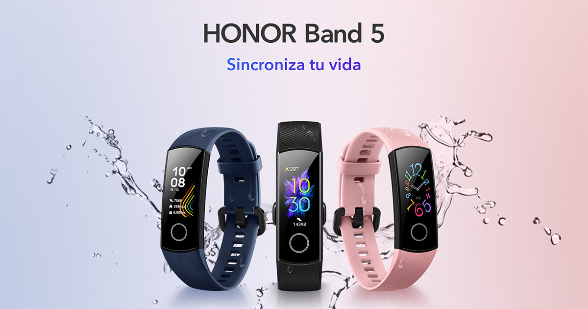 Reloj honor band 5 precio outlet