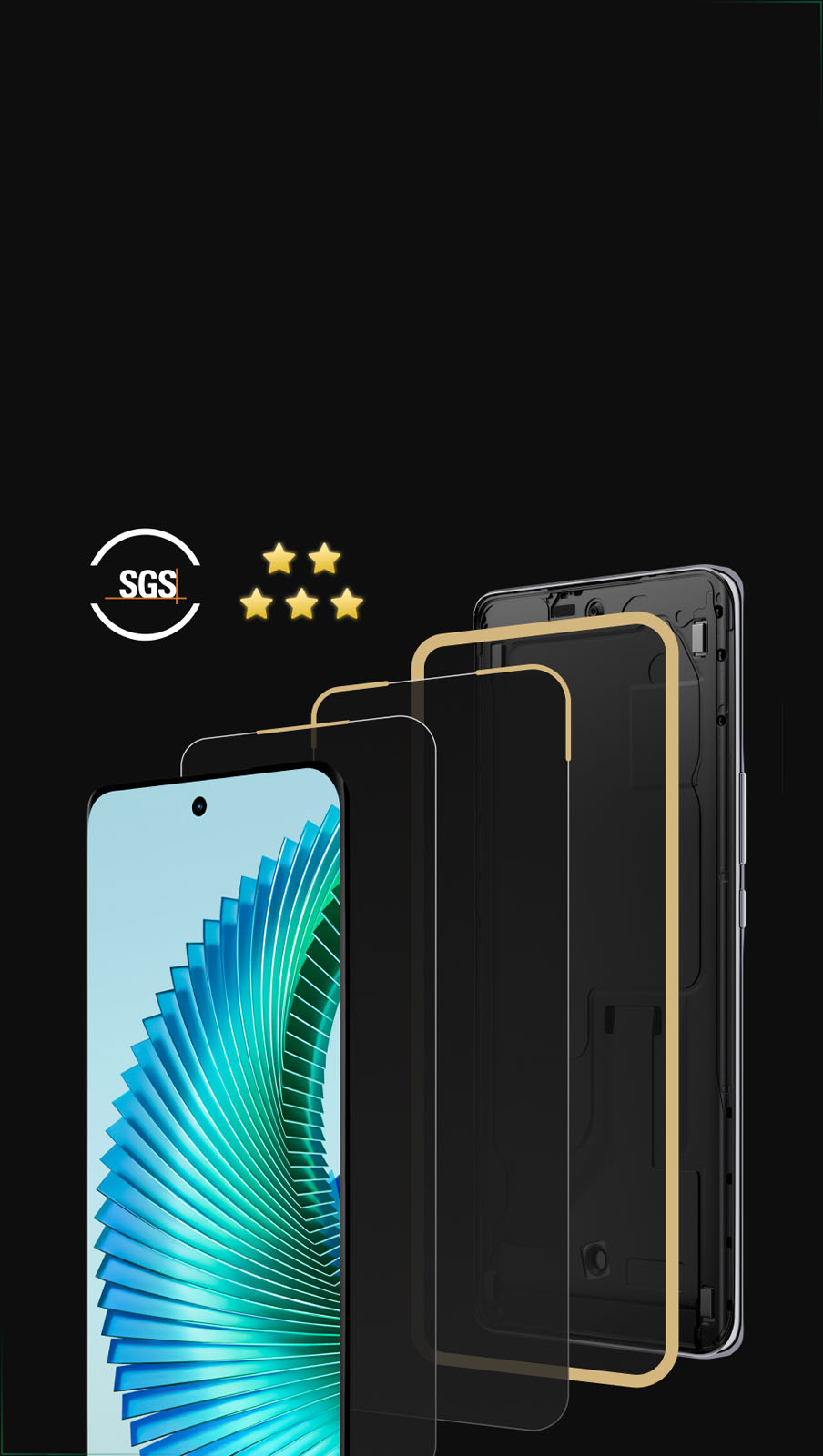 HONOR Magic6 Lite Pantalla anticaídas ultraamortiguada HONOR 3