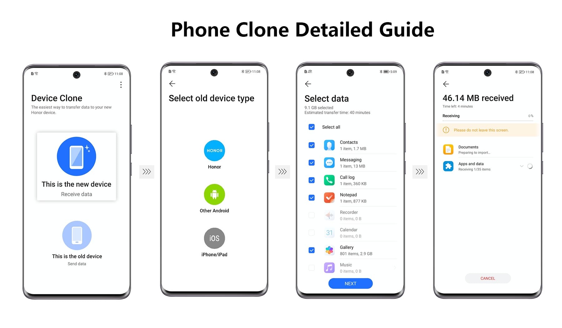 How to Phone Clone A StepbyStep Guide HONOR MY