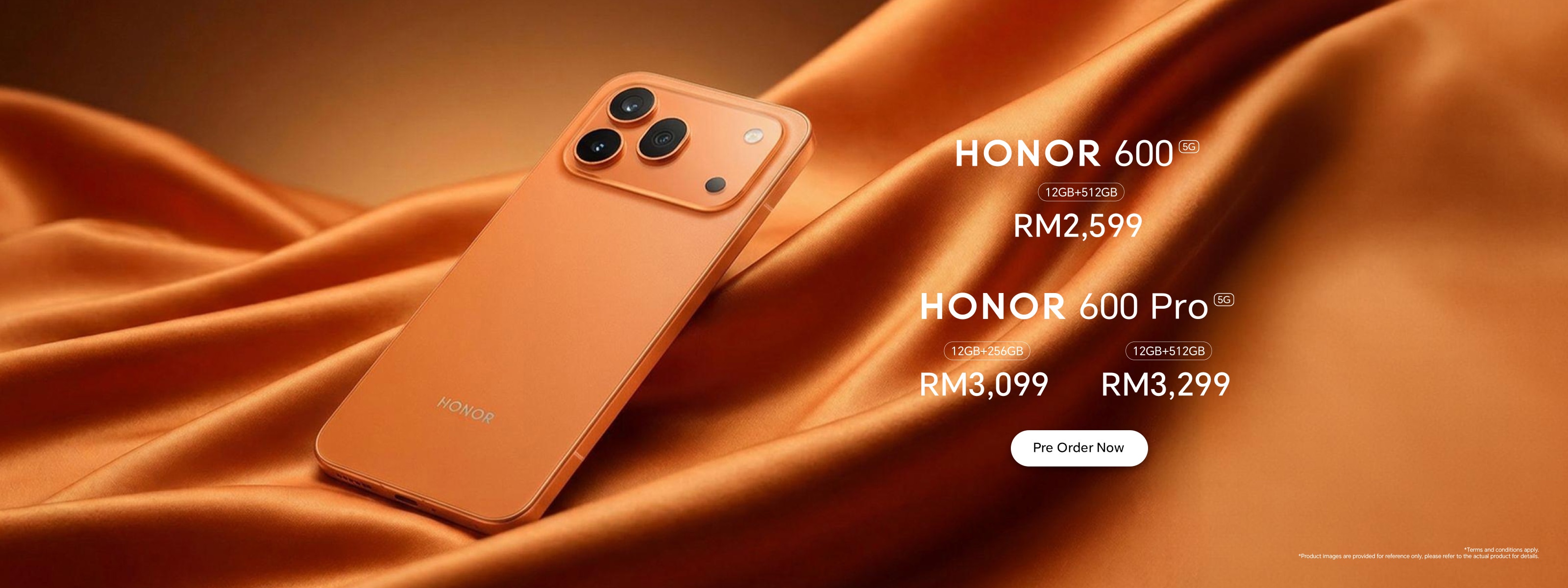Pre Order HONOR 600 Series & grab exclusive gifts