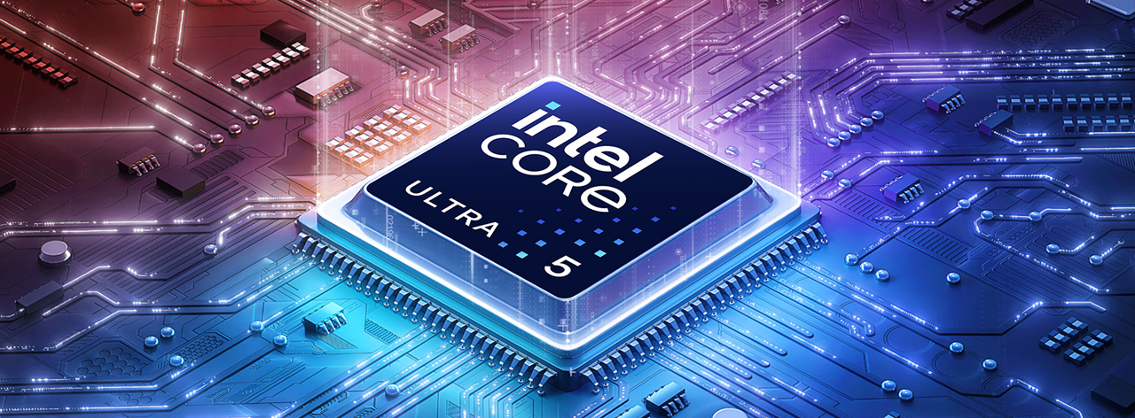 Intel® Core™ Ultra 5 Delivers Peak Performance and Efficiency. 1