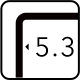Micro Bezel of 5.3mm on Two Edges icon