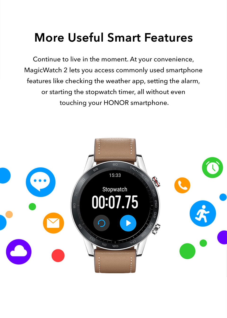 Honor magic watch features 2025