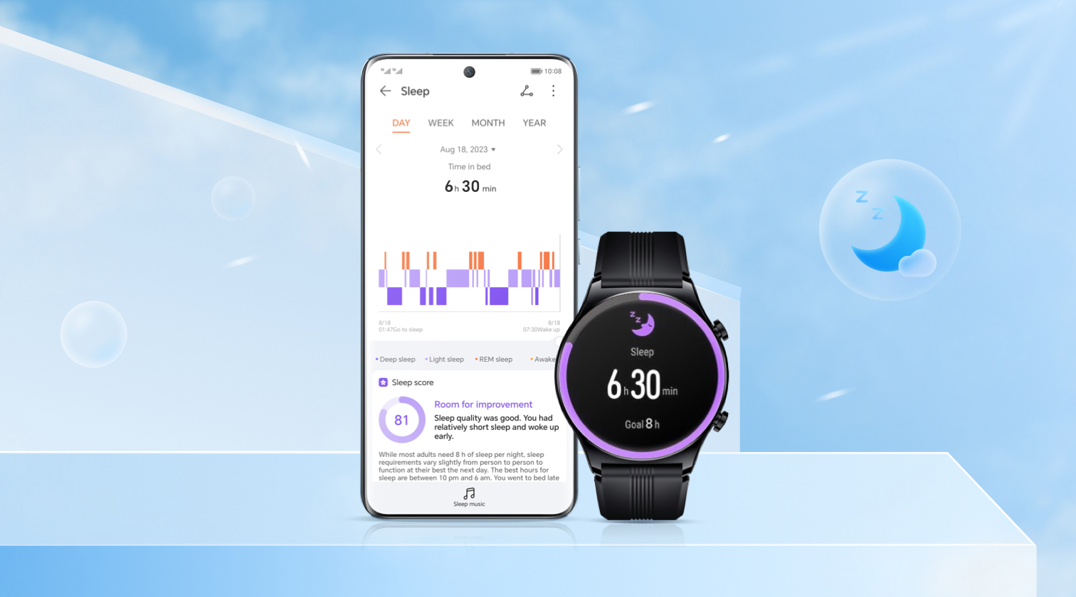 How to Use HONOR Wearables to Monitor Sleep？