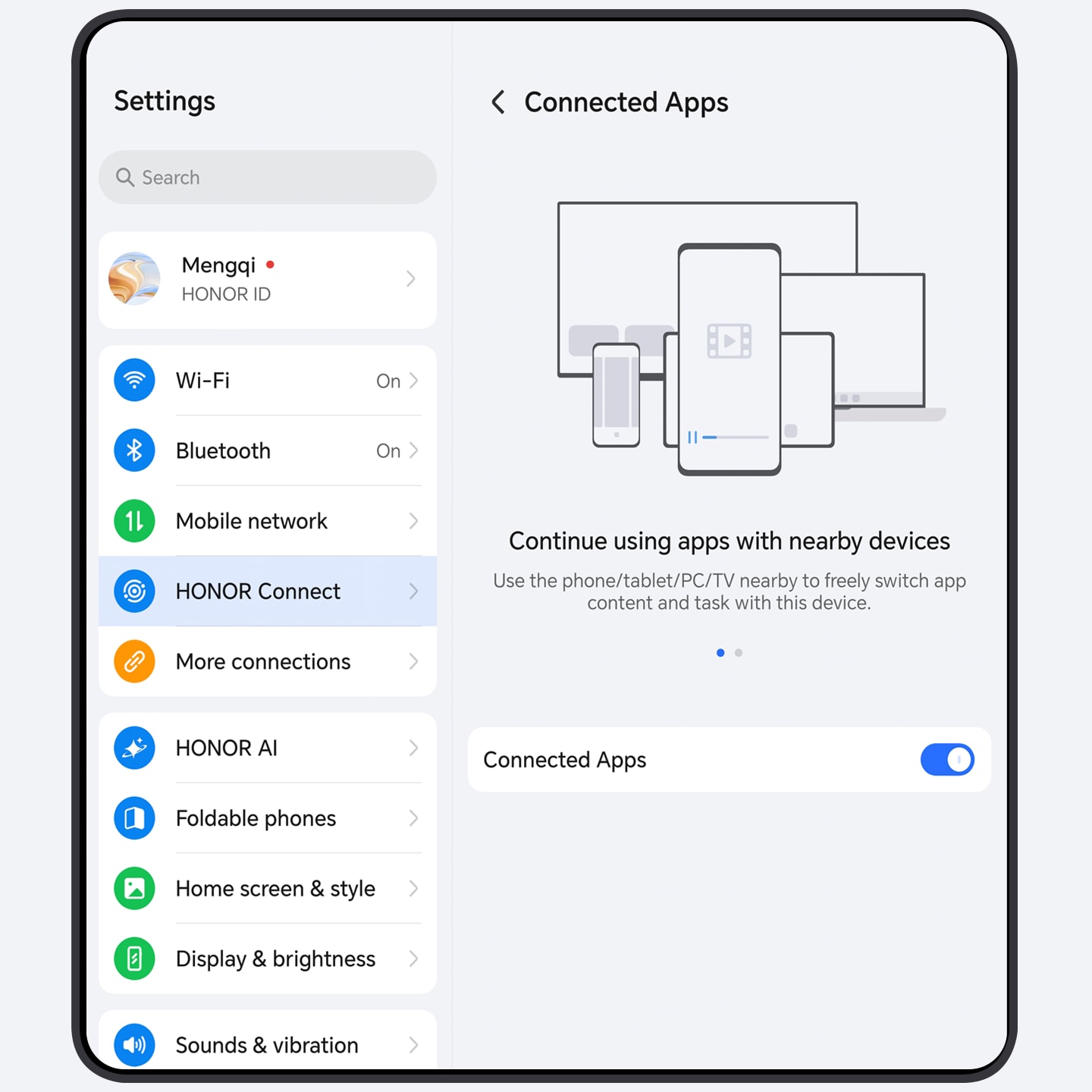Seamless Experience with Connected Apps