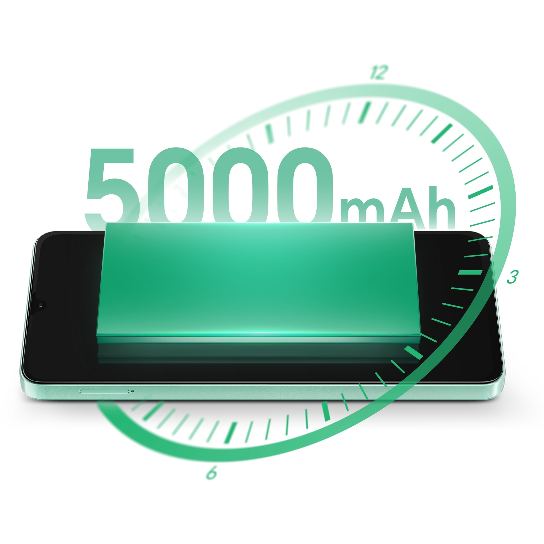 Batería de larga duración de 5000mAh