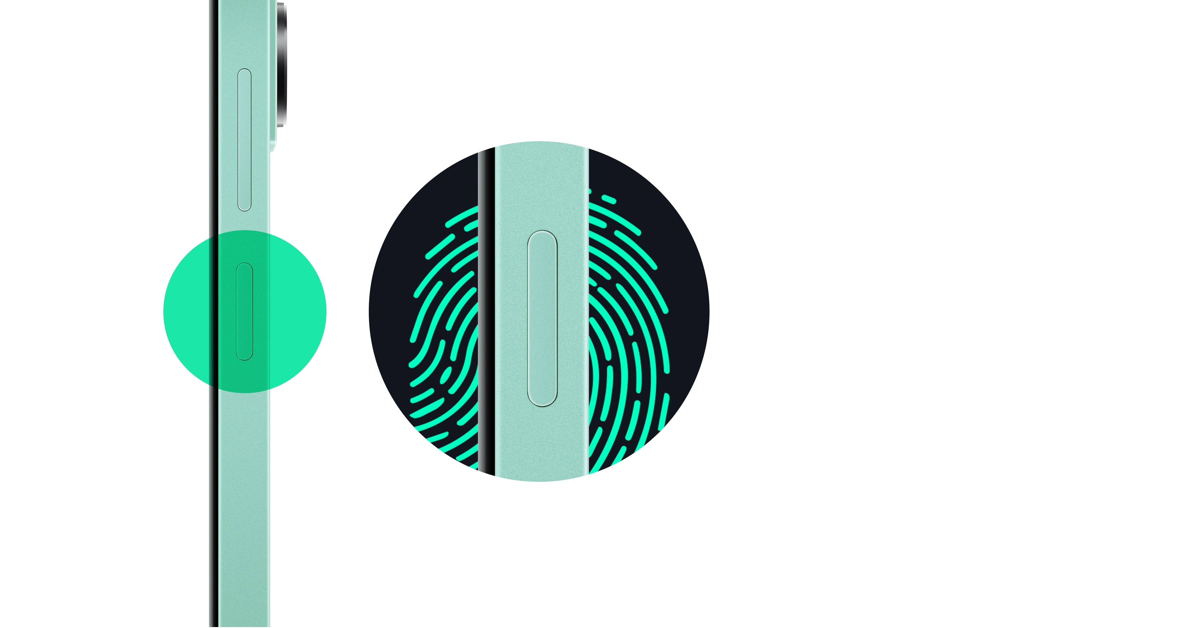 Sensor lateral de huella dactilar