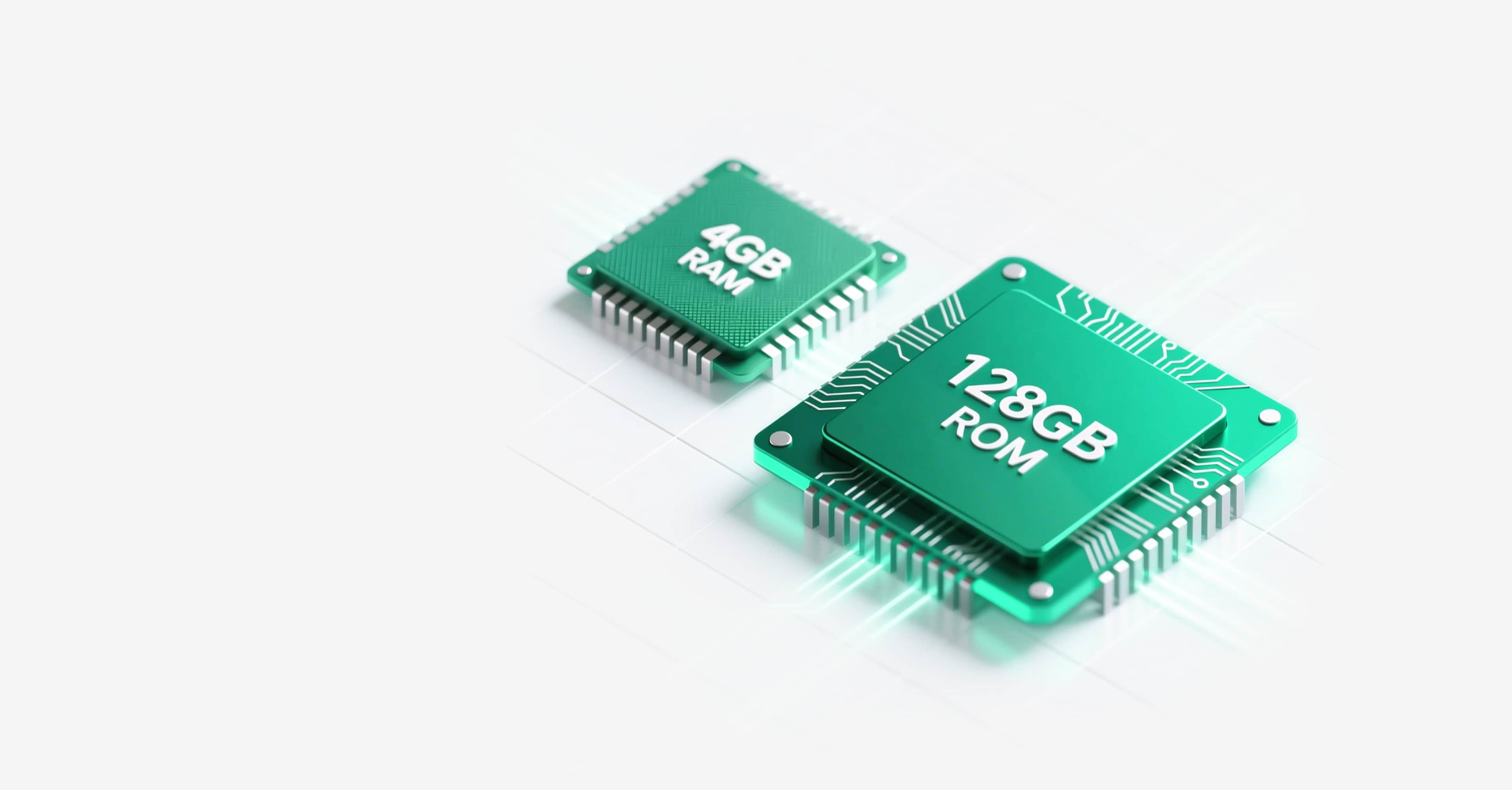  Gran almacenamiento de 128GB