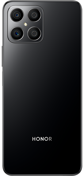 HONOR X8 Negro Obsidiana