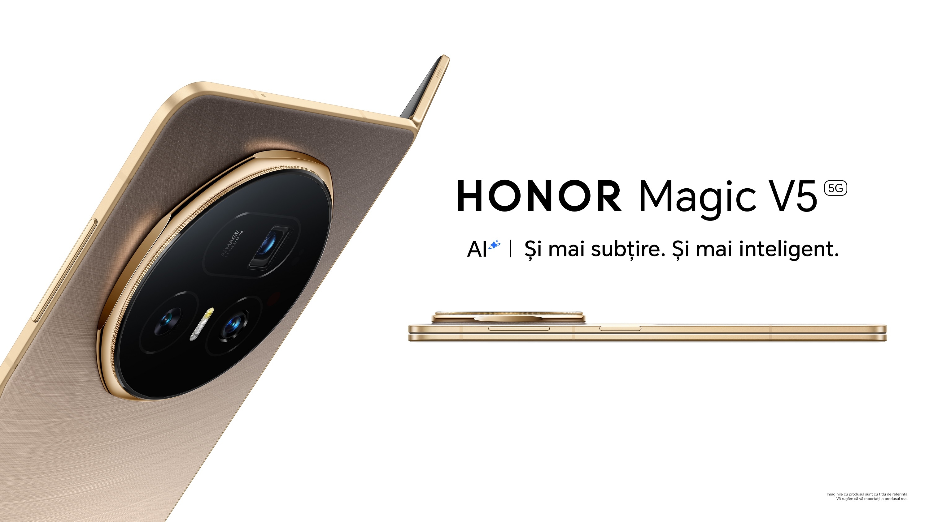 HONOR revoluționează productivitatea bazată pe AI pe telefoanele pliabile cu HONOR Magic V5