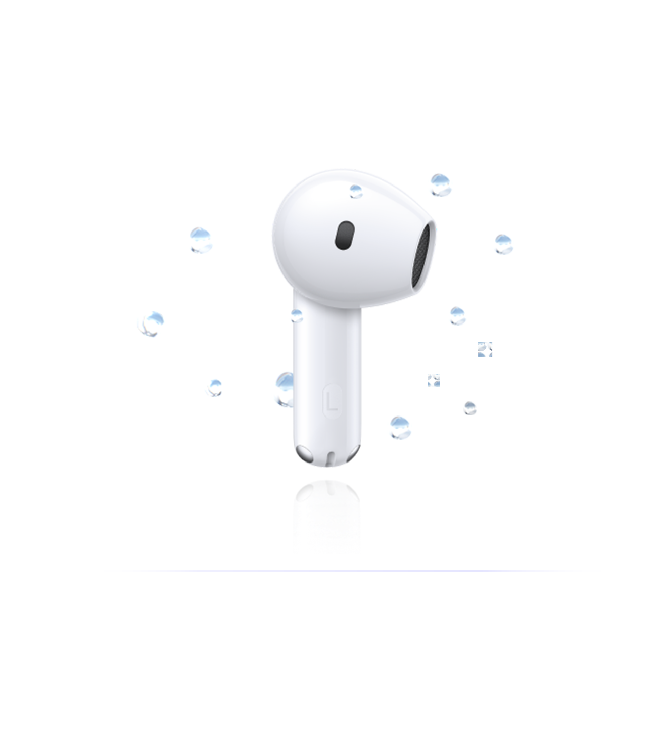 Căștile dispun de rezistență la praf și stropire cu apă conform standardului IP54