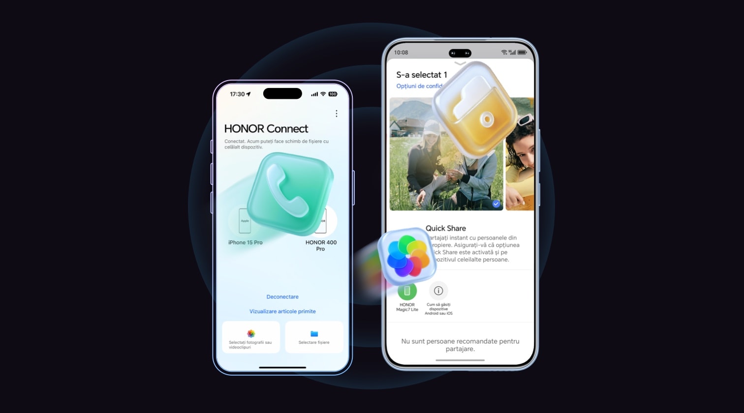Sincronizare și conectare instantanee la iOS și Mac.