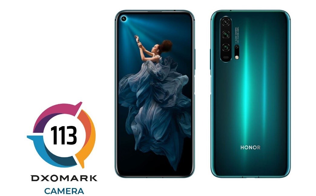 HONOR 20 PRO получил дополнительные баллы в обновленном рейтинге DXOMARK