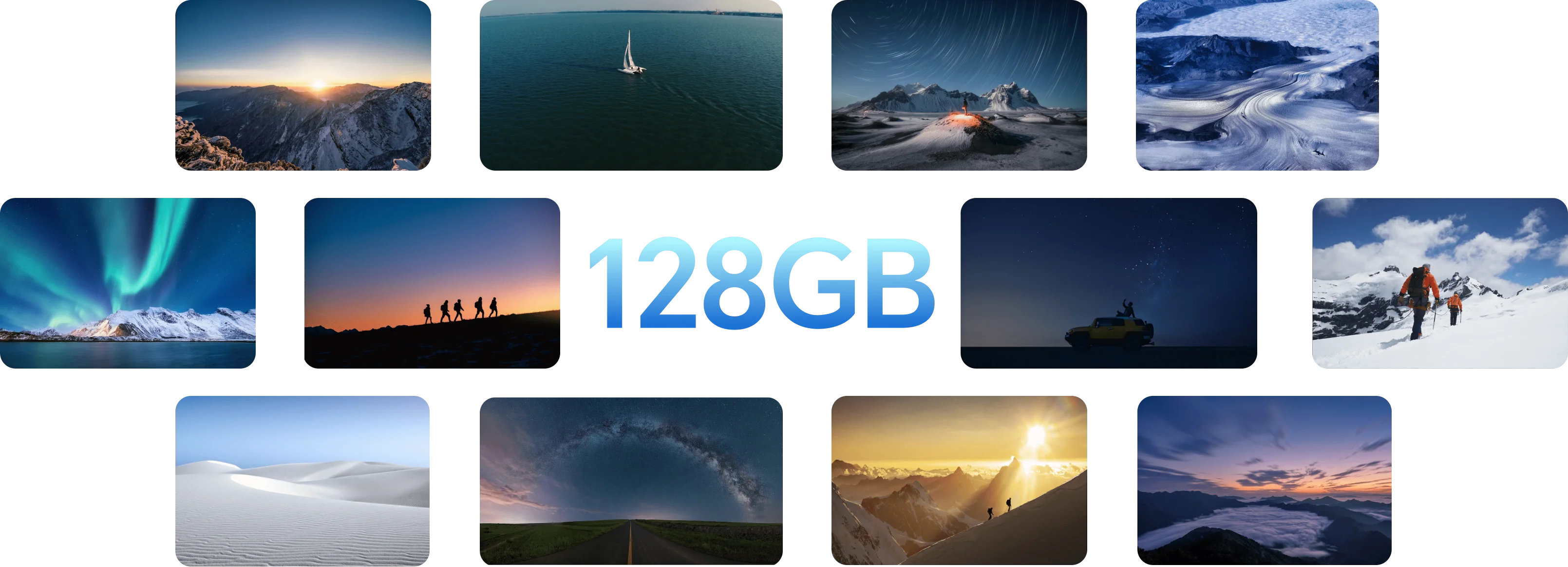 128 GB veľké úložisko. Viac miesta na viac zábavy..1