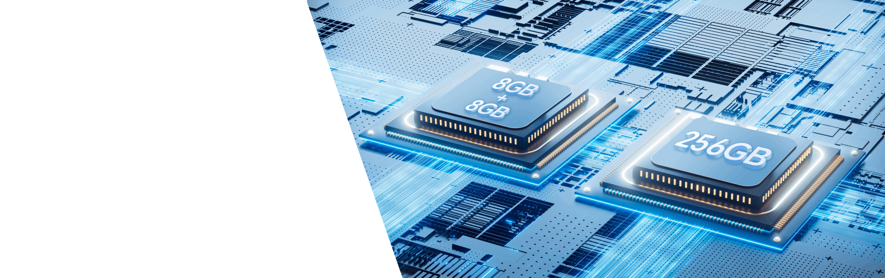 8+8 GB superveľká pamäť (RAM Turbo) Ruka v ruke s veľkým úložiskom 256 GB 2