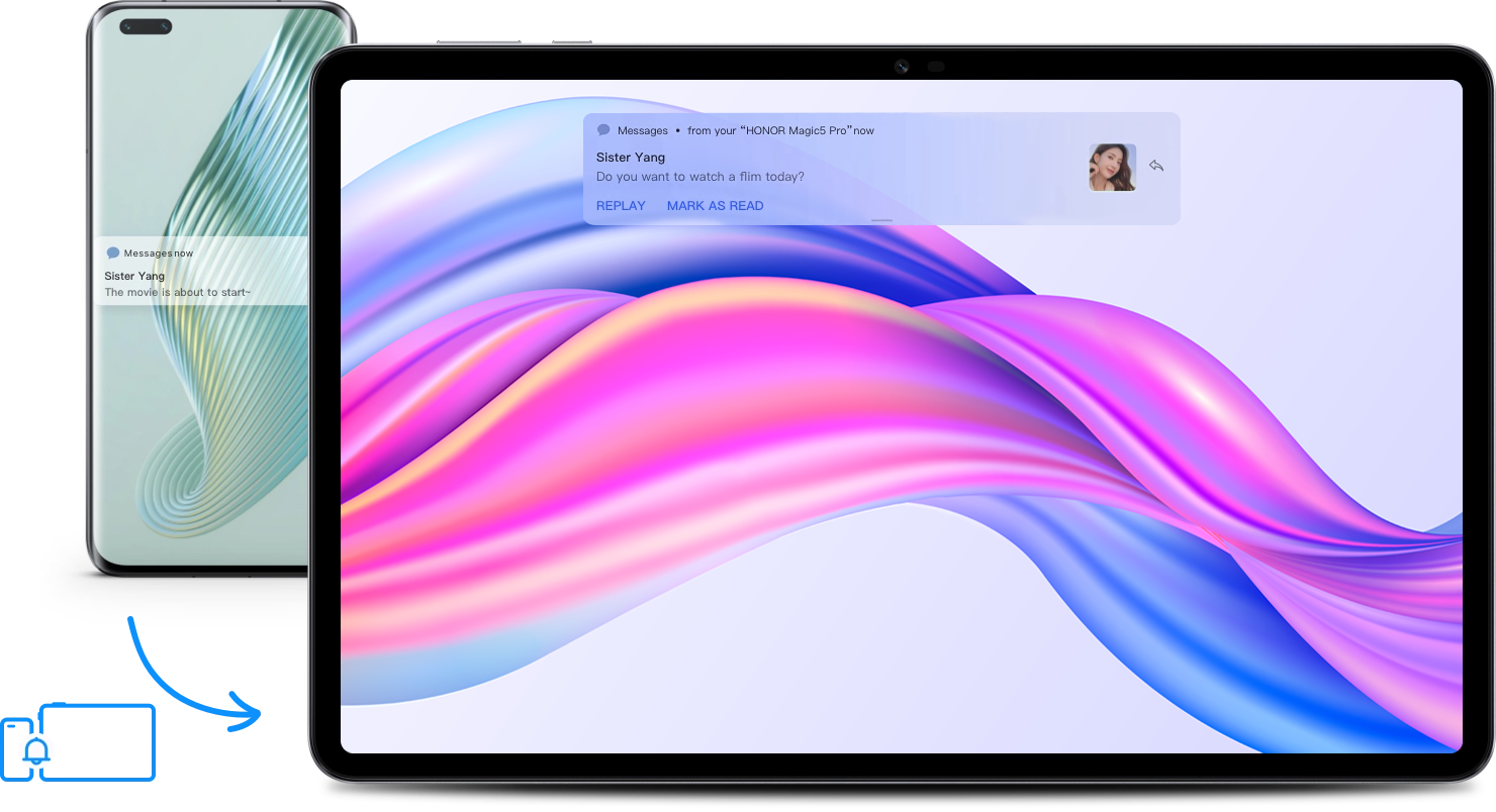 Mesaj Paylaşımı: Telefona Gelen, Tabletten Giden