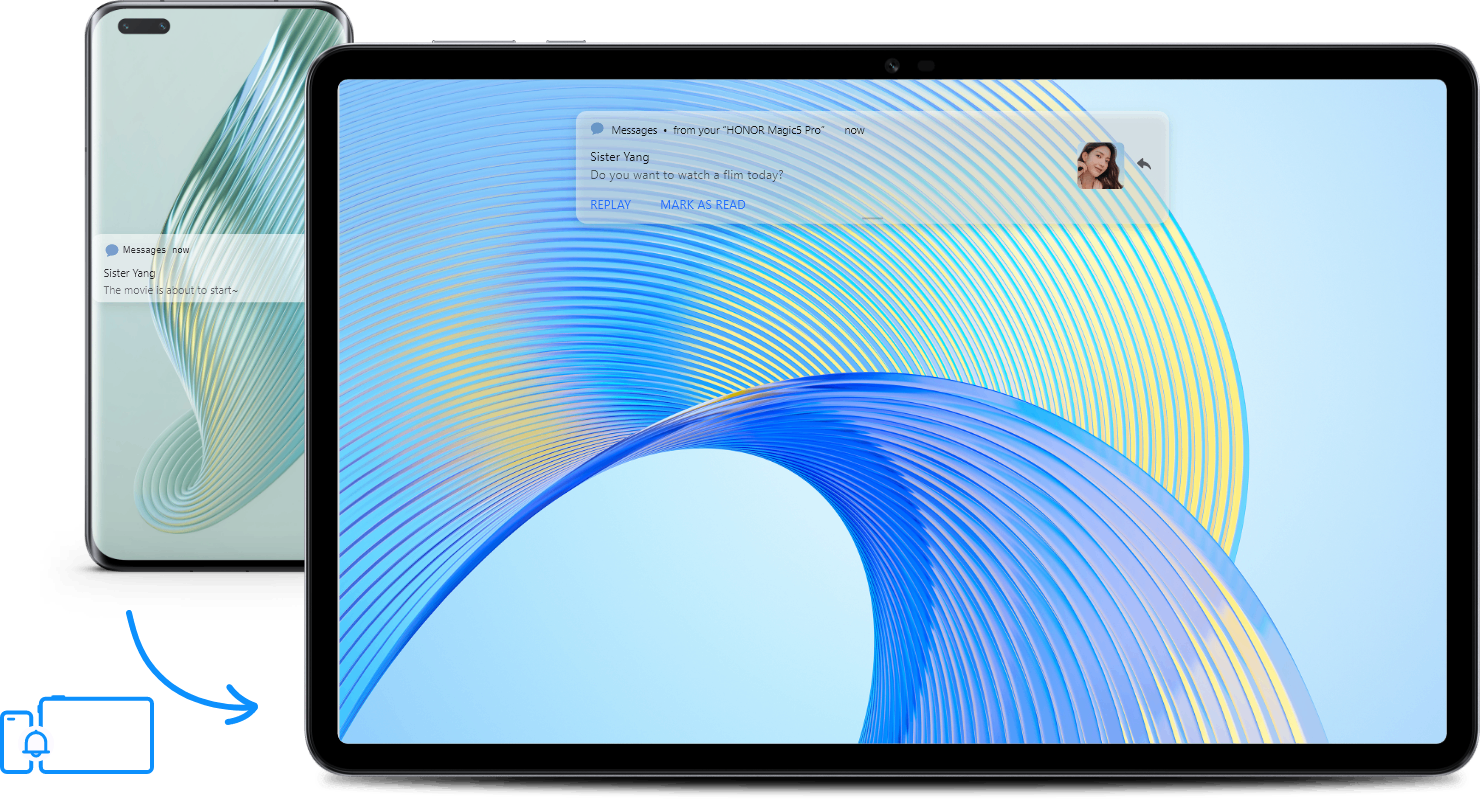 Mesaj Paylaşımı: Telefona Gelen, Tabletten Giden