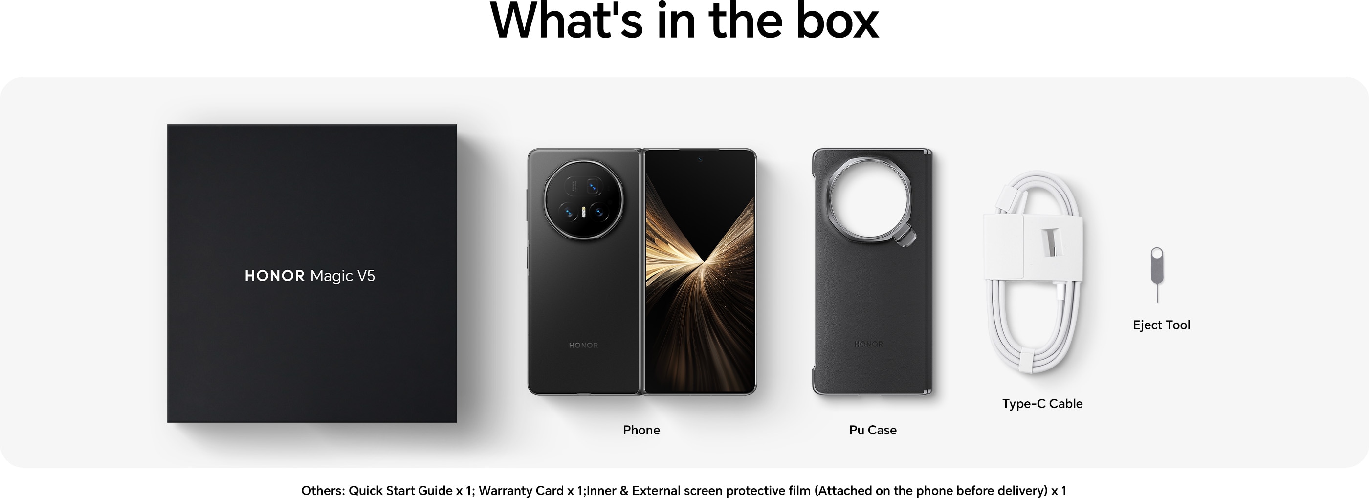 HONOR Magic V5 Black