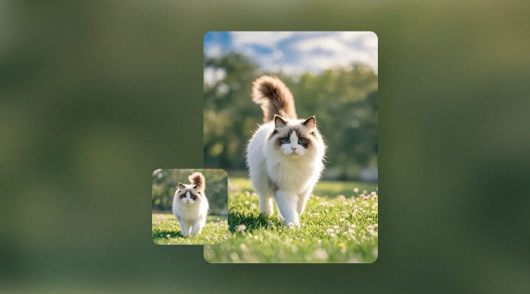 AI Image to video, Click it, Create it, Play it