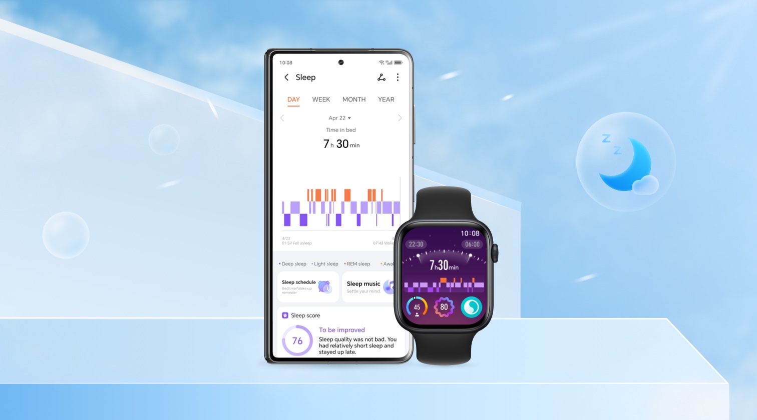 How to Use HONOR Wearables to Monitor Sleep?