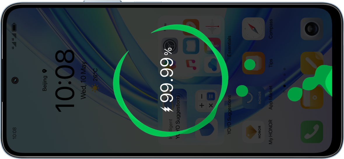 3 kunlik batareya quvvati, 35 Vt HONOR SuperCharge 6