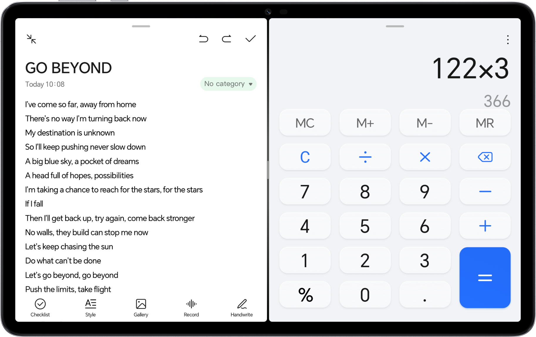 Multi-window One Screen for Different Tasks 8