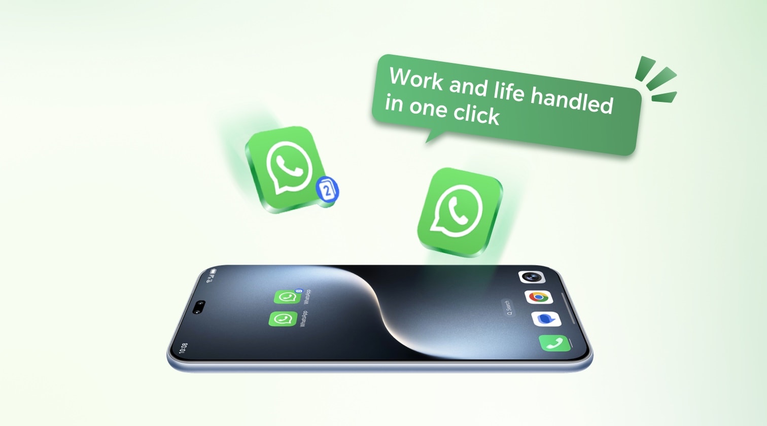 How to log in to two WhatsApp accounts on one HONOR mobile phone?