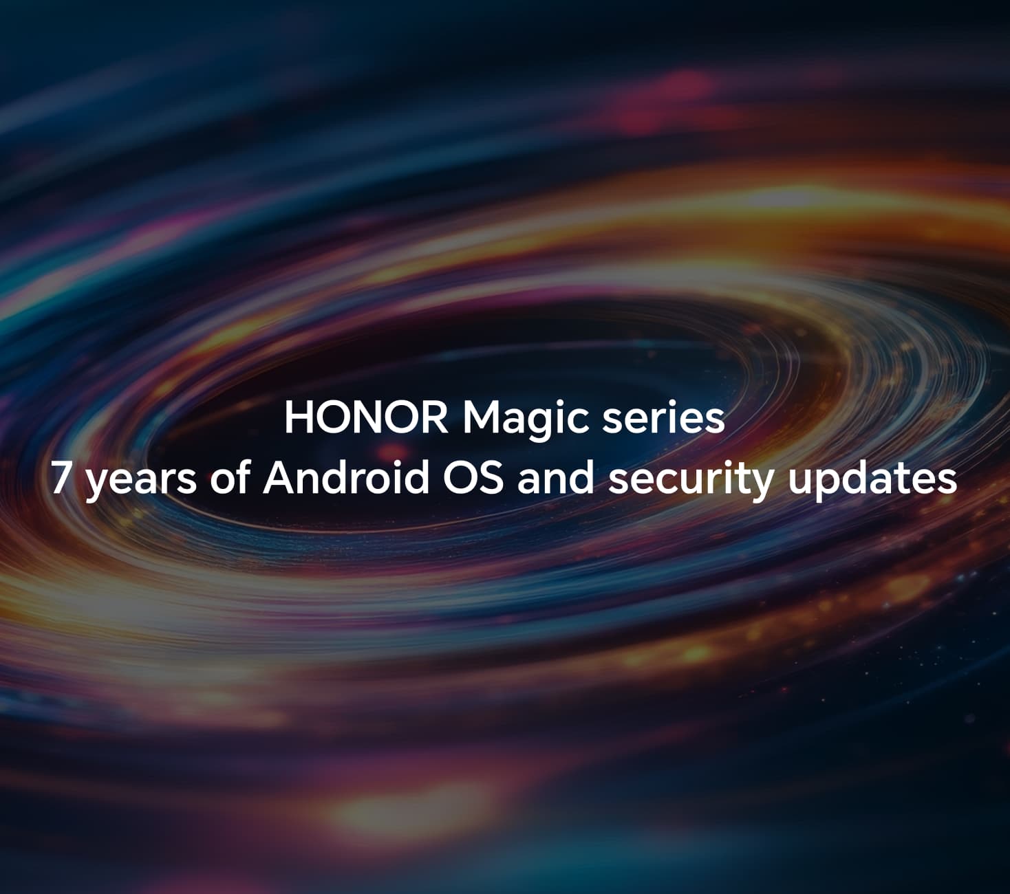 HONOR oznamuje 7 let aktualizací Androidu a bezpečnostních záplat pro řadu HONOR Magic.